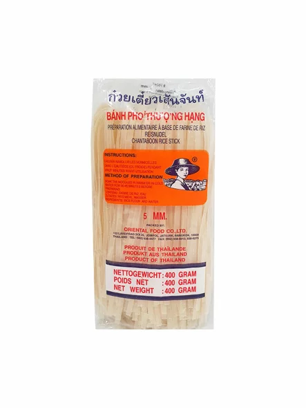 Riževi rezanci 5mm - 400g Farmer