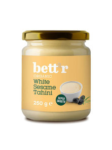 Bett'r ekološka tahini pasta v stekleni embalaži 250g