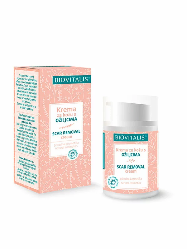 Biovitalis krema za kožo z brazgotinami v embalaži 35ml