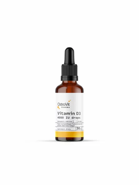Vitamin D3 4000IU 30ml Kapljice – Ostrovit