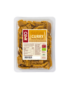 Kato sejtan curry ekološki v plastični, prozorni embalaži 200g