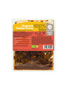Tofutown sejtan curry ekološki v plastični, prozorni embalaži 200g