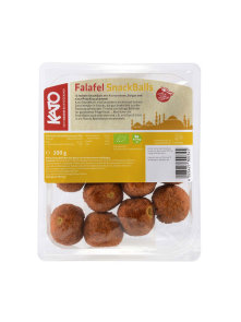 Kato veganske falafel kroglice  ekološke v prozorni embalaži 200g