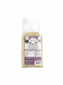 Pasta Natura moka iz tefa, amaranta in kvinoje brez glutena v prozorni embalaži 500g