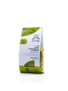 Pasta Ntura polenta s koruzno moko in tartufi v prozorni embalaži 250g
