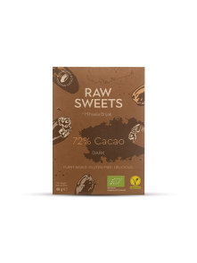Raw  sweets by Mihaela Ekološka presna kakav ploščica v embalaži 48g