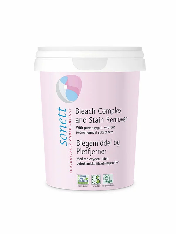 Sonett sredstvo za beljenje in odstranjevanje madežev v plastični emvbalaži 450g