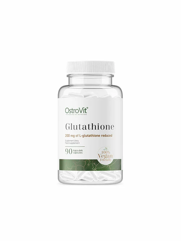 Ostrovit Glutathione VEGE v embalaži vsebuje 90 kapsul