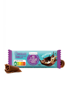 Frankonia čokoladica vanilija & čokolada brez dodanega sladkorja v embalaži 50g