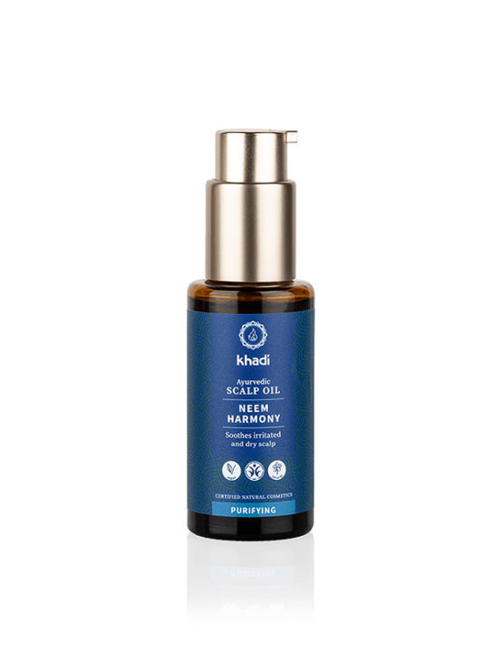 Khadi ajurvedsko olje za lasišče neem harmony v embalaži 50ml