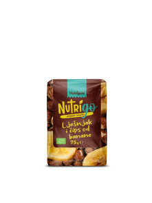 Nutrgold nutrigo lešnik & čips iz banane v embalaži 75g