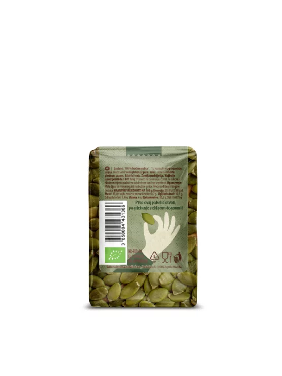 NutriGo - Bučna semena - Ekološka 100g Nutrigold
