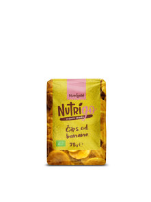 Nutrigold nutrigo čips iz banane iz ekološke pridelave v embalaži 75g