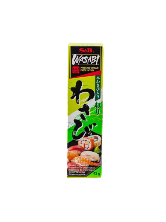 S&B wasabi pasta v embalaži 43g