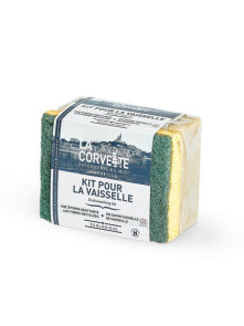La corvette marseille set milo za pomivanje posod in gobica