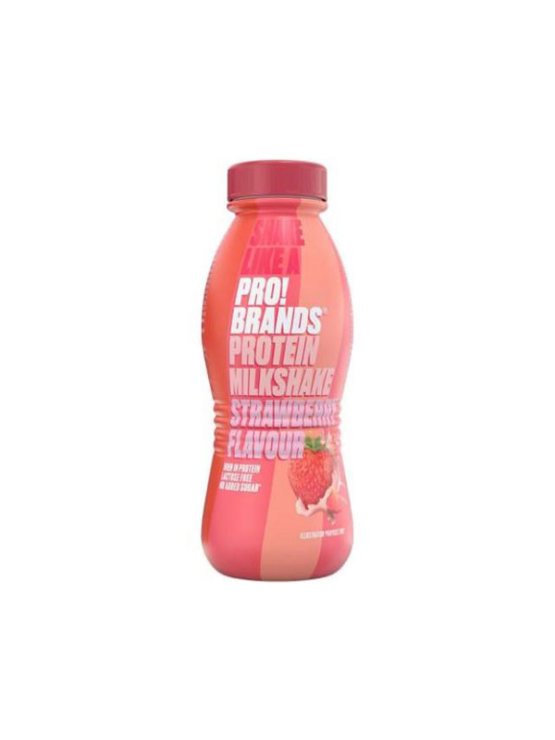 Fcb Brands beljakovinski milkshake jagoda v embalaži 310ml