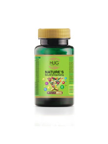 Hug Your Life NATURE'S MultiVitamins 48mg v embalaći se nahaja 60 kapsul
