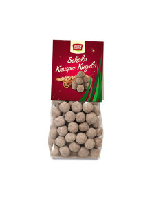 Rosengarten hrustljave kroglice s čokolado ekooške v prozorni embalaži 90g