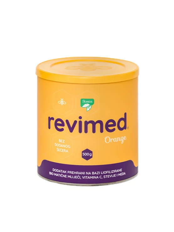 Revimed liofiliziran eko matični mleček v embalaži 500g