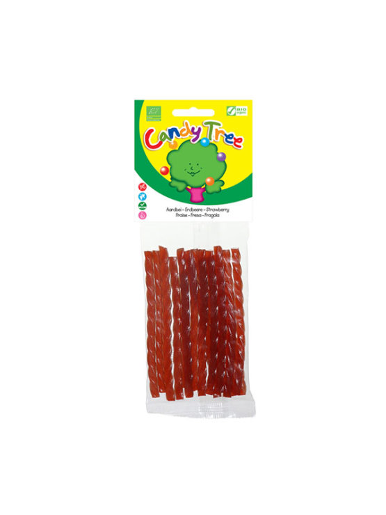 Candy Tree gumijasti bomboni iz jagod ekološki v embalaži  75g
