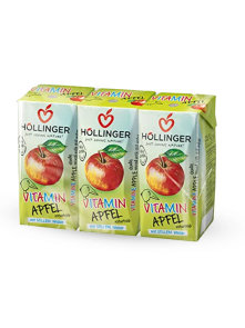Hollinger jabolčni sok v tetrapaku 3x200 ml