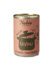 Nabio ravioli z zelenjavo ekološki v pločevinki 400g