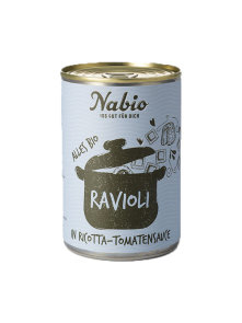 Nabio ravioli z ricotto ekološki v pločevinki 400g