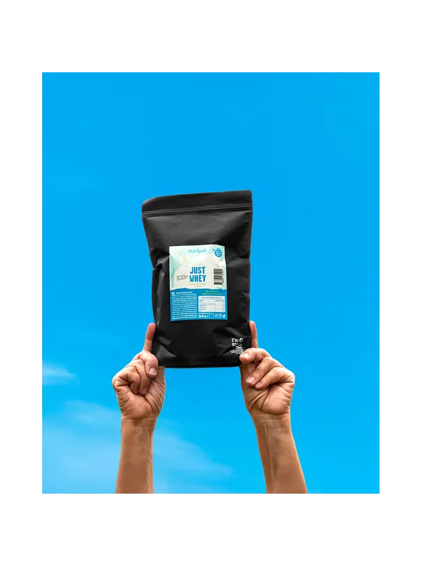 Nutrigold just whey beljakovinski koncentrat  80% v embalaži 500g