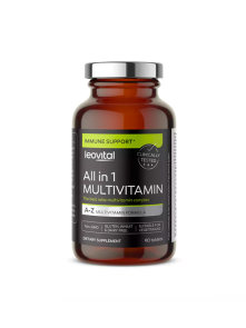 Leovital all in 1 multivitamin  v embalaži vsebuje 90 kapsul