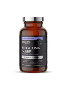 Leovital melatonin sleep v embalaži vsebuje 200 kapsul