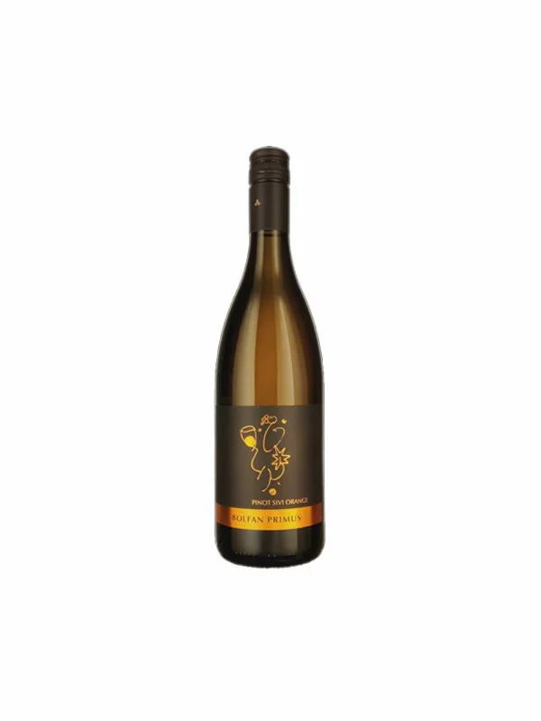 Bolfan Primus vino pinot sivi orange 2018 v steklenici 0,75l