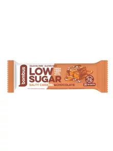Bombus ploščica low sugar kamarela in čokolada v embalaži 40g