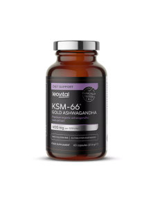 Leovital KSM-66 Ashwagandha vsebuje 60 kapsul