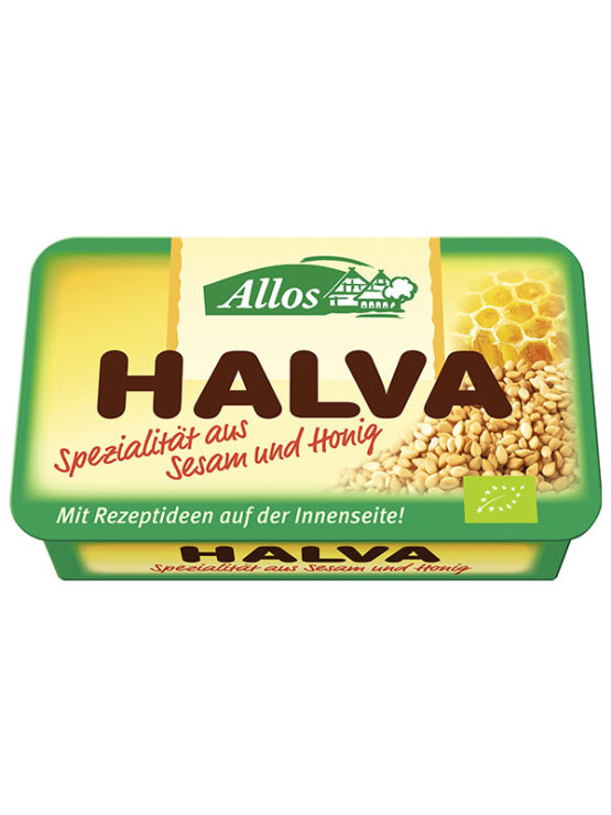 Allos halva z medom in sezamom ekološka  v embalaži 75g