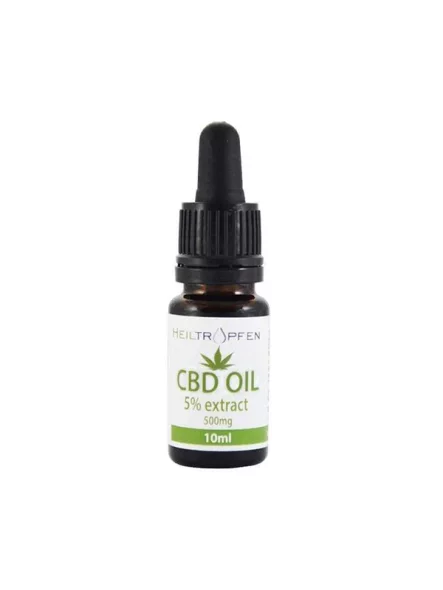 Heiltropfen cbd olje 3% v embalaži s kapalko 10ml