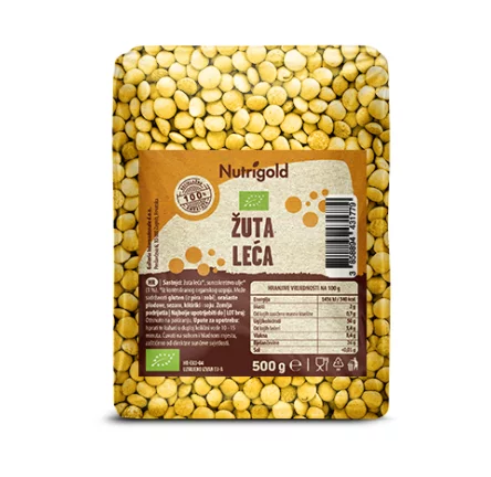 žuta leća