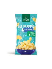 Izidor izi puffs morska sol v embalaži 80g