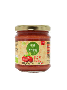 Pasta Natura ekološki pesto rosso brez glutena v embalaži 185g