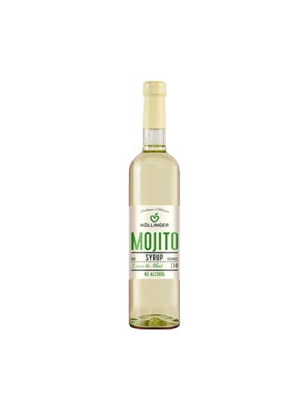 Hollinger brezalkoholni sirup mojito v stekleni embalaži 500ml