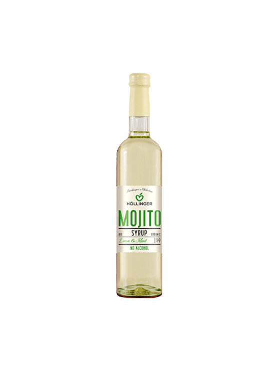 Hollinger brezalkoholni sirup mojito v stekleni embalaži 500ml