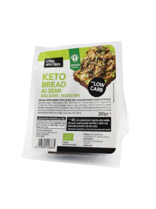 Probios keto kruh s semeni brez glutena v embalaži 200g