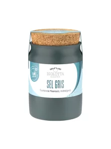 BioLotta francoska siva morska sol v embalaži s plutavinasto zamaško 140g
