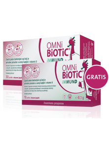30 pastil + 10 zastonj - Omni Biotic IMMUND - AllergoSan