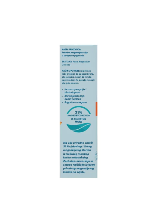 Magnezijevo olje v spreju - 100 ml Green lab