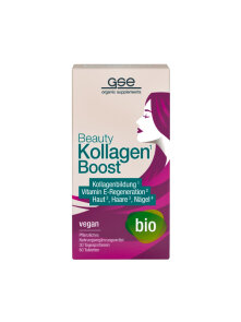 GSE Beauty kolagen boost ekološki v embalaži vsebuje 60 kosov