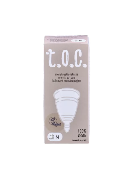 T.o.c menstrualna skodelica medium velikosti medium v škatli