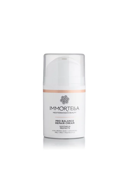 Imortella krema za obraz s ceramidi v beli embalaži 50ml