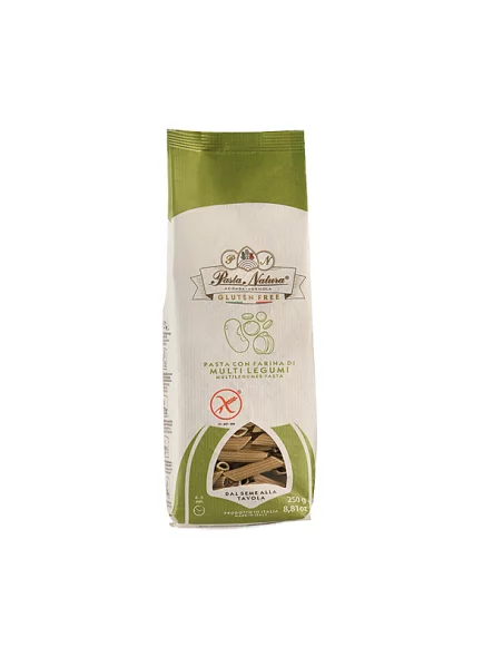Pasta Natura testenine iz stročnic peresniki brez glutena v embalaži 250g