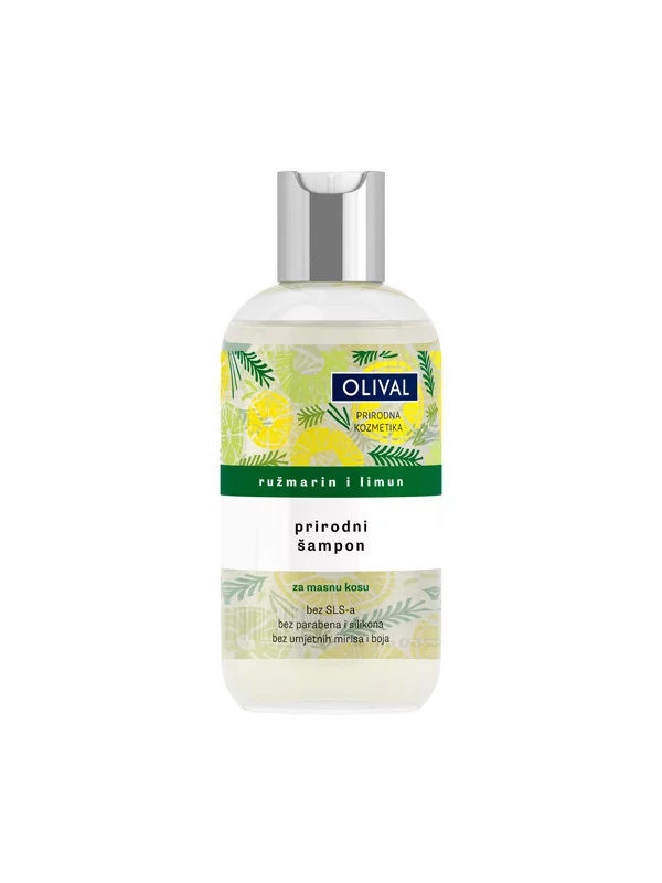 Prirodni šampon za kosu Ružmarin & Limun - 250 ml Olival