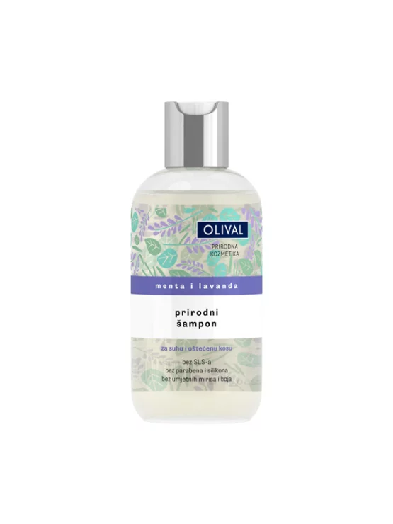 Olival naravni šampon za lase meta & sivka v embalaži 250 ml